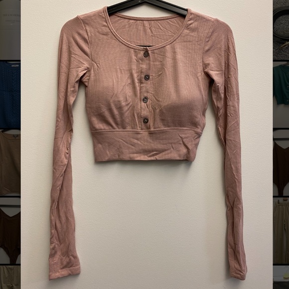 pink crop top - Picture 1 of 1